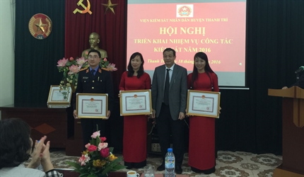 VKSND huyện Thanh Trì triển khai công tác năm 2016